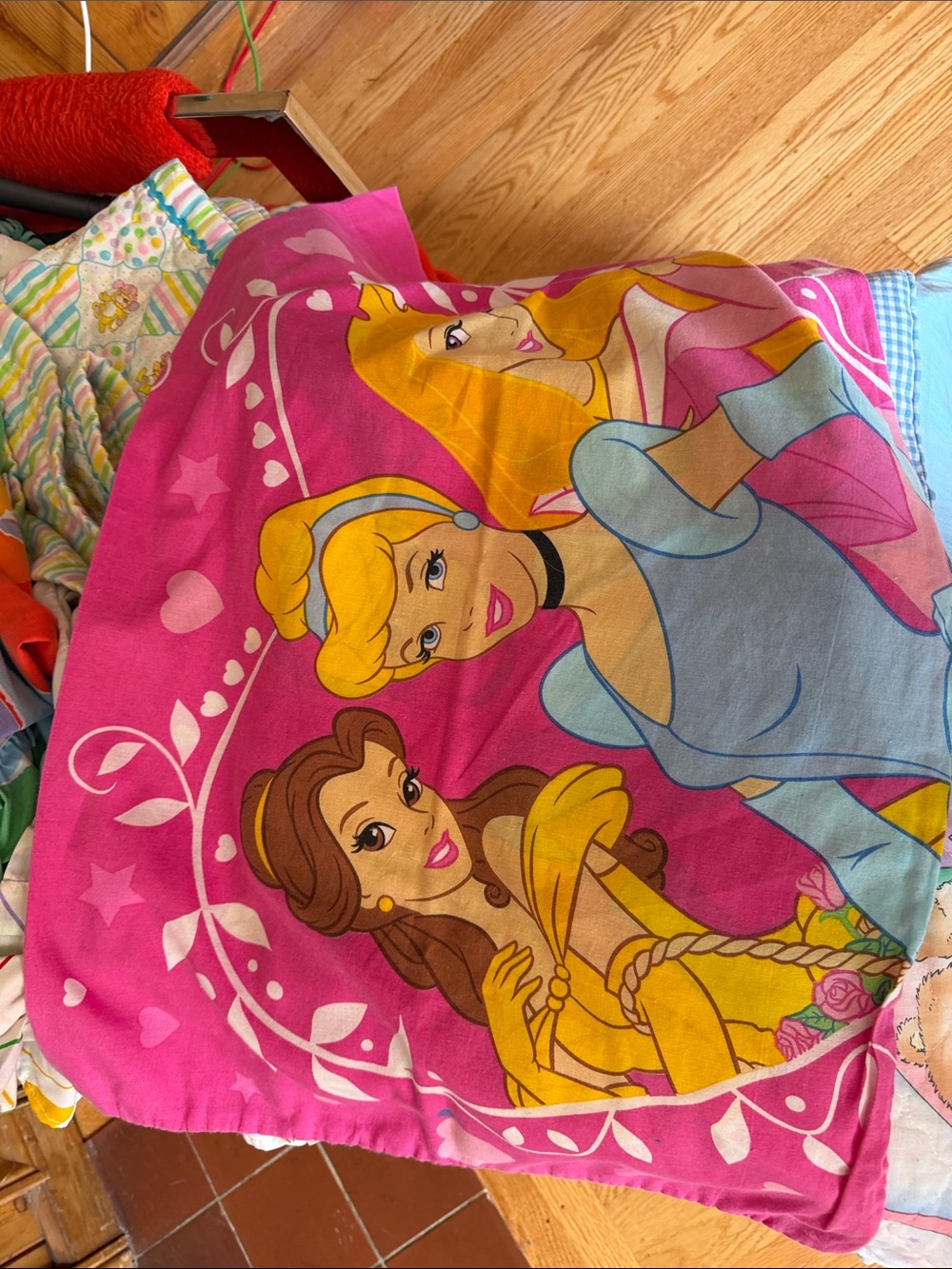 Disney Princess Pink Kids standard pillow case